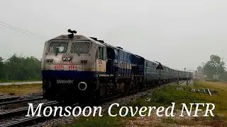 A rainy day with trains..Heavenly NFR | Bliss of diesel kingdom