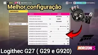 COMO CONFIGURAR O VOLANTE G27 NO FORZA HORIZON 5( G27,G29 E G920)