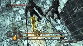 Ruin Sentinels Plunging Attack Massacre - Dark Souls 2 Highlight