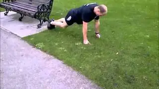 press ups Commando-fit style
