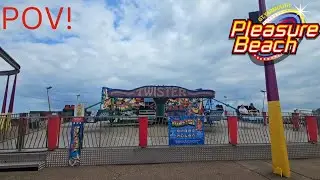 The Twister - Great Yarmouth Pleasure Beach, On Ride POV!