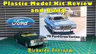 Plastic Model Kit Review and Build 1976 Ford Gran Torino