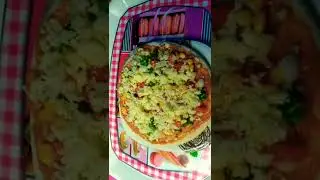 veg cheese pizza recipi without oven #reeets