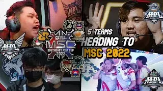 5 MPL TEAMS HEADING TO MSC 2022 KUALA LUMPUR! MPL ID/MY/KH PLAYOFFS!