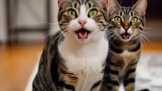 Kitten mewing to attract cats 😺 #cat #funny#cute #cutecat #kitten #catlaughs #catblogger
