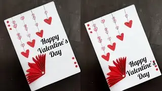 Valentine’s Day Special Card Making ❤️ | New Viral Design 2026