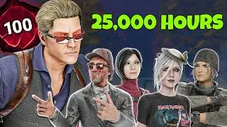 25,000 Hour SWF vs My P100 Wesker | Dead by Daylight