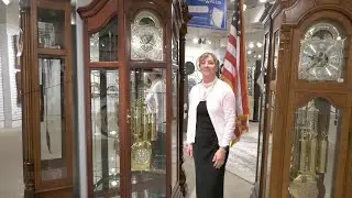 Howard Miller Majestic II Curio Grandfather Clock 610939 Video Description at Premier Clocks