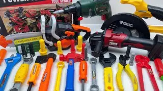 15-Minute Unboxing: A collection of professional power tools, from drills to chainsaws | toy review