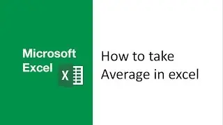 how to calculate average in excel, formula for average in excel , average numbers, average a column