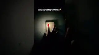 Trending Flashlight Trick 🔦 | Viral Phone Light Trend #shorts