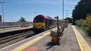 TfW Premier Set Of Diesel Locomotives With Mk 4 Coaches In Swansea 18/5/25