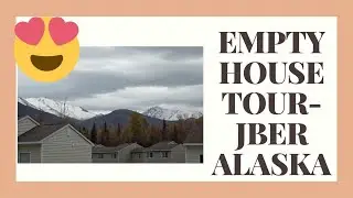 ON POST MILITARY EMPTY HOUSE TOUR | JBER ALASKA | MOOSE CROSSING