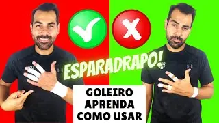 КАК НАКЛЕЙИТЬ КЛЕЙ НА ЗАПЯСТЬЯ И ПАЛЬЦЫ ФУТЗАЛЬНЫМ ВРАТАРЯМ