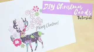 DIY: Custom christmas cards | Bella Coco ad