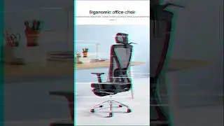 Oka-H (Footrest), Full Nylon Mesh Office Chair Gamming Chair Best Office Chair Price with Footrest