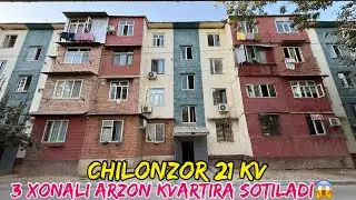 СРОЧНО❗️3 ХОНАЛИ КВАРТИРА АРЗОН НАРХДА СОТИЛАДИ.