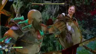 God of War Ragnarok Kratos vs Heimdall Fight