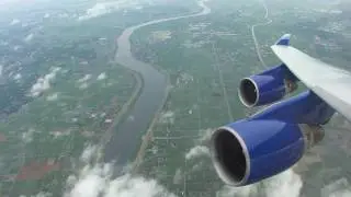 Tokyo, Narita (NRT) - Los Angeles, California (LAX) United Airlines #890 Takeoff