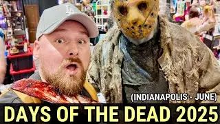 Days of the Dead Horror Convention Indy 2025 | Meeting Bam Margera (Viva La Bam, Jackass)