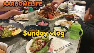2025 last family dinner at restaurant 😋 || Sunday vlog ||@AARHOMELIFE 