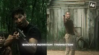 smooth rotation transition tutorial ; after effects