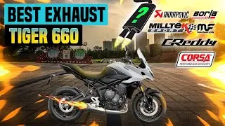 Triumph Tiger Sport 660 Exhaust Sound🔥IXIL,Scorpion,Zard,GPR,Upgrade