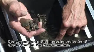 Pyramid Pro Pan Breaks Up Clay Mud Releasing Gold