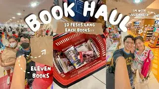 10 BOOKS FOR 100 PESOS?! | nbs outlet store sale book haul