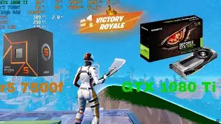 Fortnite Chapter 6 - GTX 1080 Ti, Ryzen 5 7500f : Ranked Reload 1080p Performance Mode