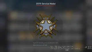 | SERVICE MEDAL 2019 |::| CS GO |