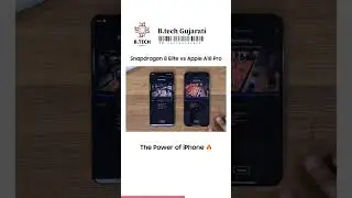 Snapdragon 8 Elite vs Apple A18Pro #iPhone  #Snapdragon #Apple #Android #viralvideo