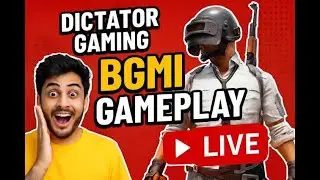 BGMI Live with DICTATOR GAMING | Custom Rooms, UC Giveaways & Pro Gameplay!