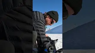 How wide should your snowboard bindings should be apart #snowboarding
