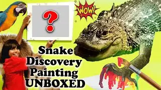SNAKE DISCOVERY UNBOXing - REX Painting!