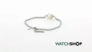 Jersey Pearl Ladies' Sterling Silver Emma-Kate Freshwater Pearl Bracelet (EKBR-RW)