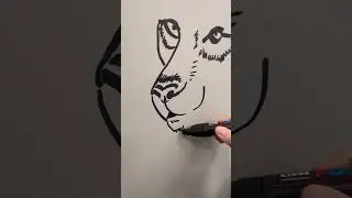 What should I draw on my office walls? #dailyshorts #drawing #graffiti