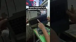 Laptop Keyboard Fix & Replacement Step by Step #assamdiaries #shortvideo #assamtech #laptopspares