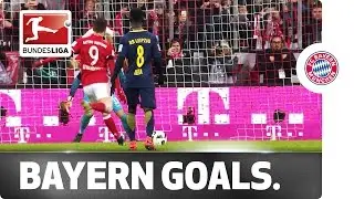 Bayern vs. Leipzig - Neuer Save & Thiago, Alonso and Lewandowski Goals