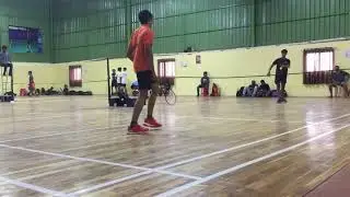 Under 19 Boys Singles badminton Tournament Pune