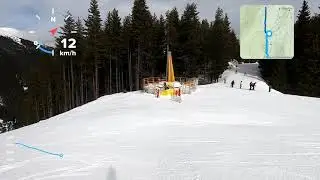 Bansko piste 9 red+black
