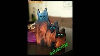 wooden cats. What I like