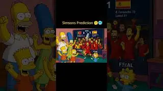 Simpsons prediction Portugal vs spain Nations league final #prediction #nationsleague