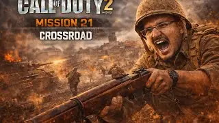 Surviving CROSSROADS | Call of Duty 2 Mission 20 HARD Mode Bangla