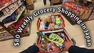 $80 Weekly Grocery Shopping in Japan