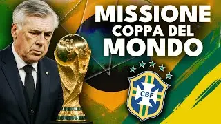ANCELOTTI ALLENATORE DEL BRASILE - PROGETTO OPERAZIONE COPPA DEL MONDO! - FOOTBALL MANAGER 2024
