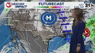 Temps in the low 30s this weekend