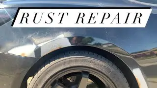 Rear Fender Rust Repair Fix Bondo | Genesis Coupe