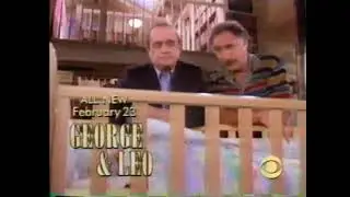 CBS George and Leo - Bob Newhart and Judd Hirsch - Feb 23rd | commercial ad 02-12-1998