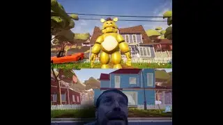 Hello neighbor  durch zu spielen aber ich muss ein rad drehen! LiVE